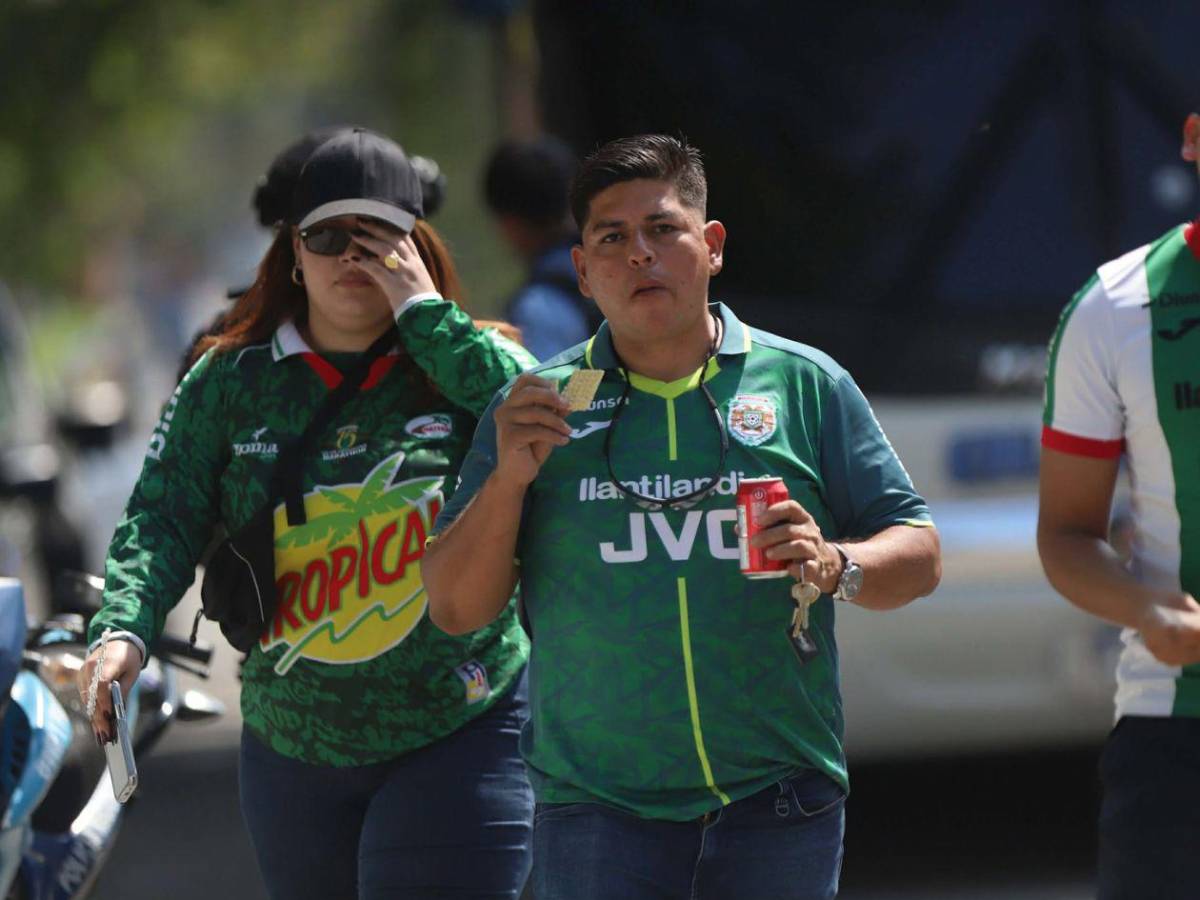 'Hulk' llegó al Yankel y ambientazo previo al clásico Marathón-Olimpia