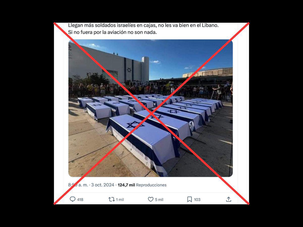 <p>Captura de pantalla a una publicación de X/Twitter hecha el 9 de octubre de 2024. </p>