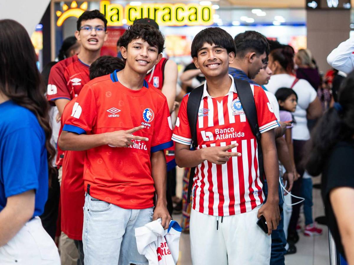 Locura por el Olimpia en San Pedro Sula antes del clásico ante Real España