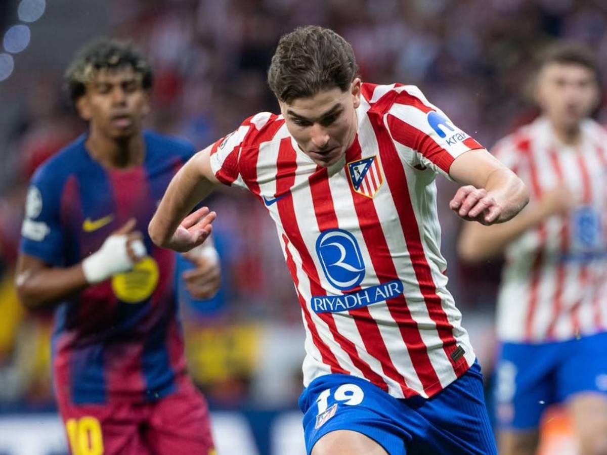 ¡Atlético de Madrid se cansó! Toma decisión con Julián Álvarez tras último movimiento del Barça