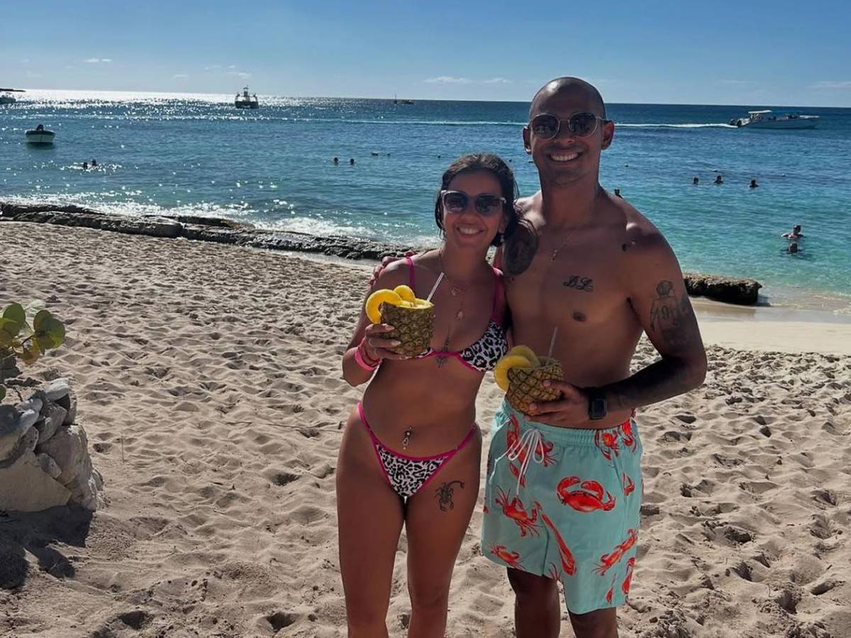 Nutricionista y bella: así es la novia del nuevo goleador de Motagua