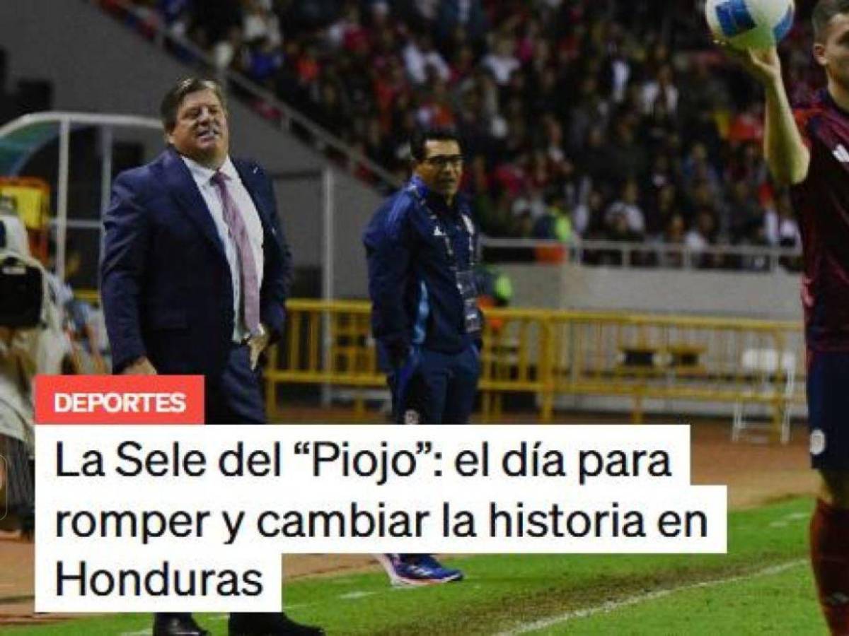 ¿Se ven favoritos? Lo que dicen en Costa Rica previo al duelo ante Honduras