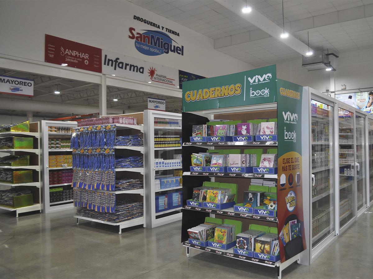 Útiles escolares, productos de cuidado persona, artículos de oficina y productos de salud, todo lo que buscan los emprendedores lo encuentran aquí.