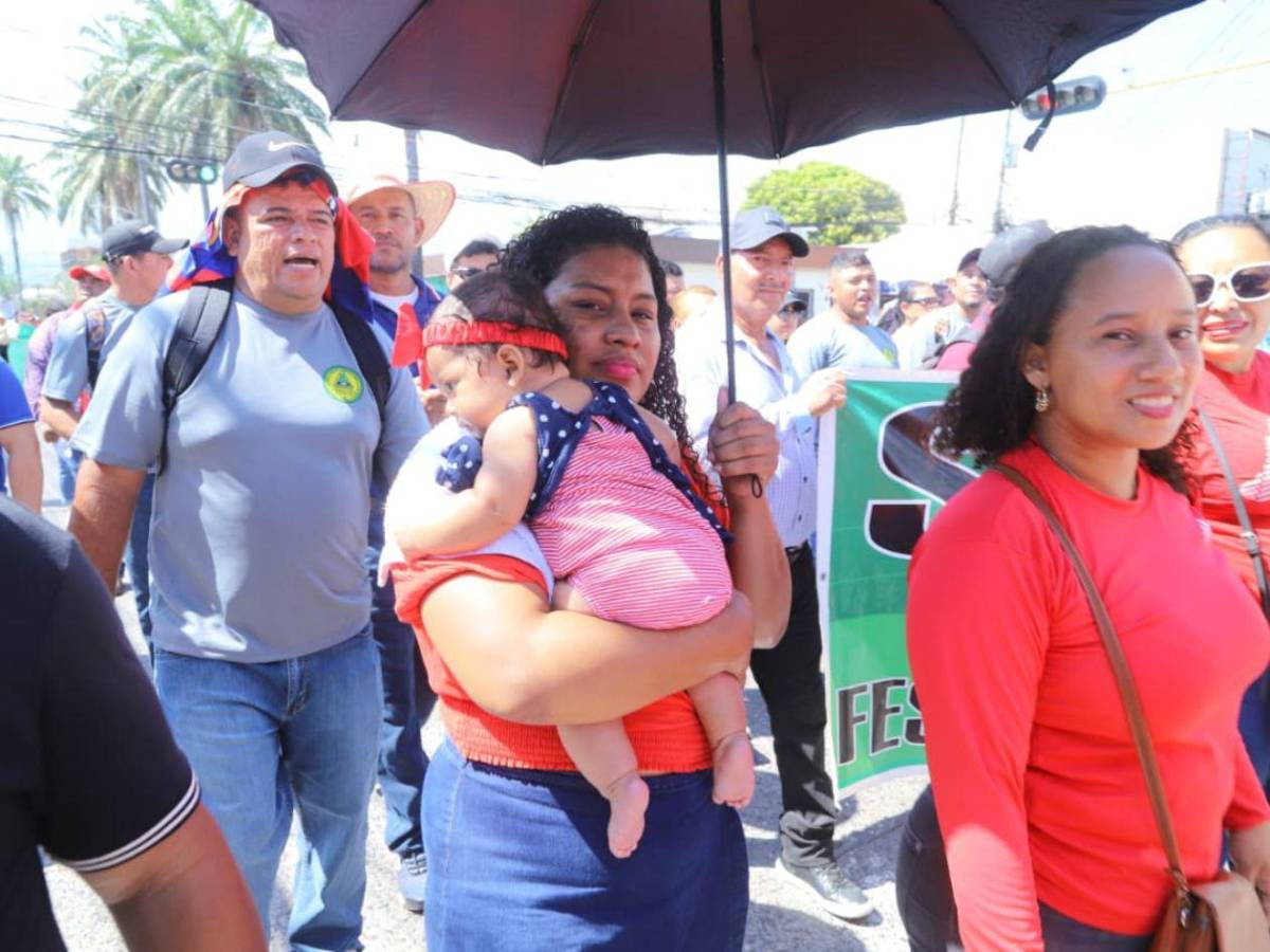 La Ceiba marcha en paz: la voz de los trabajadores que sostienen la ciudad