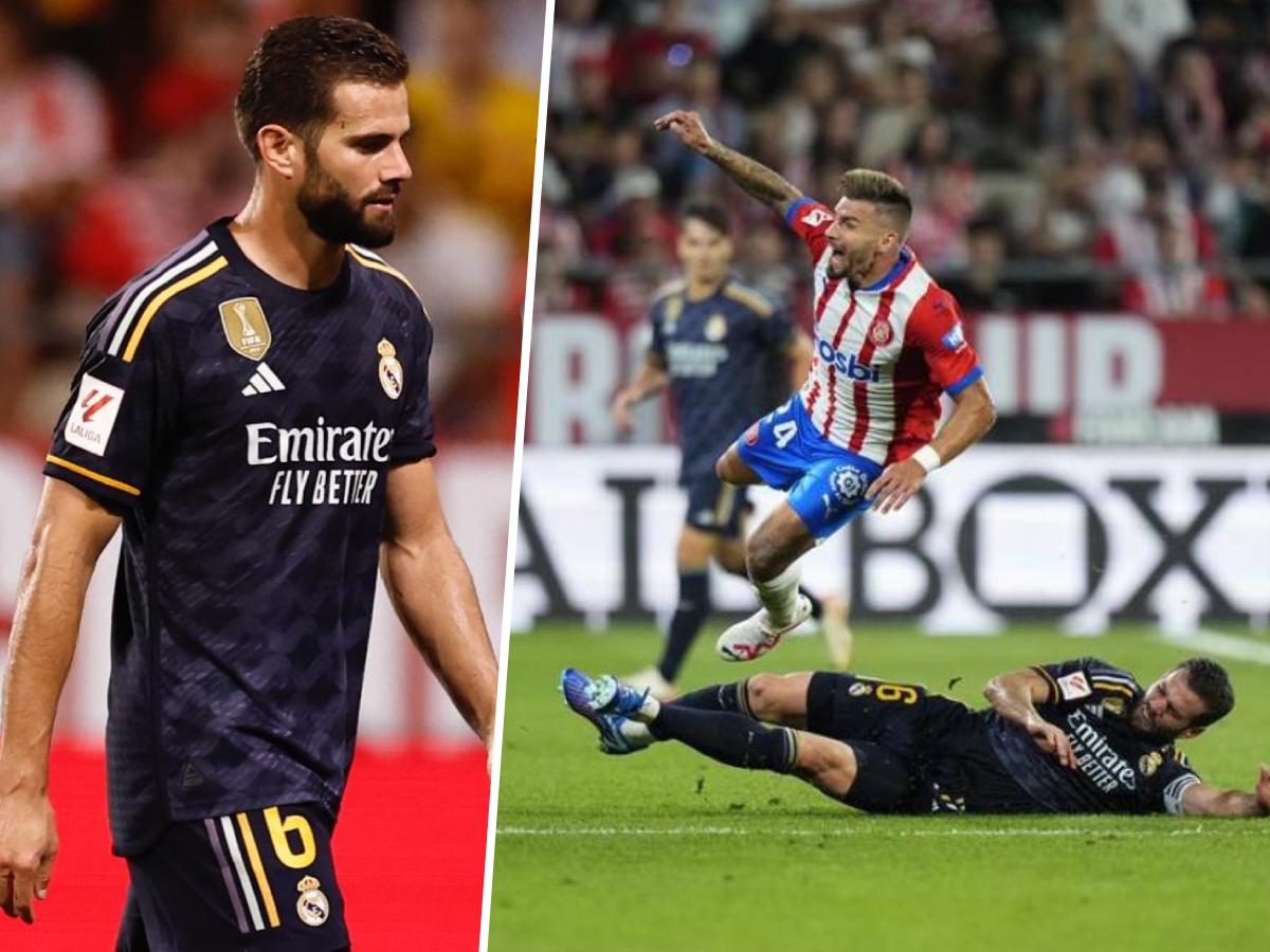 Real Madrid: Nacho rompe el silencio tras fuerte entrada ante Girona