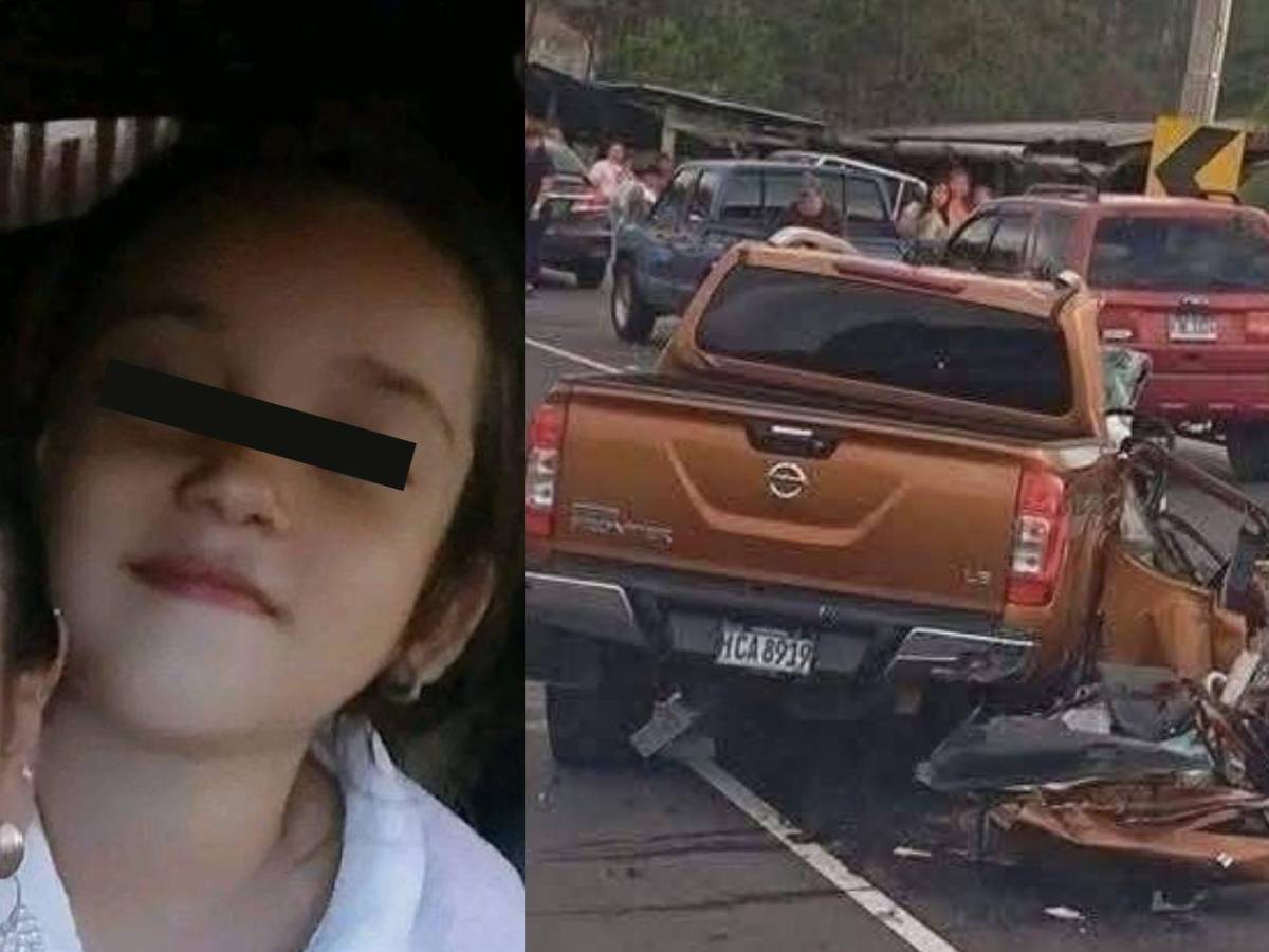 Así fue el brutal accidente que cobró la vida de Mía Godoy en Amarateca