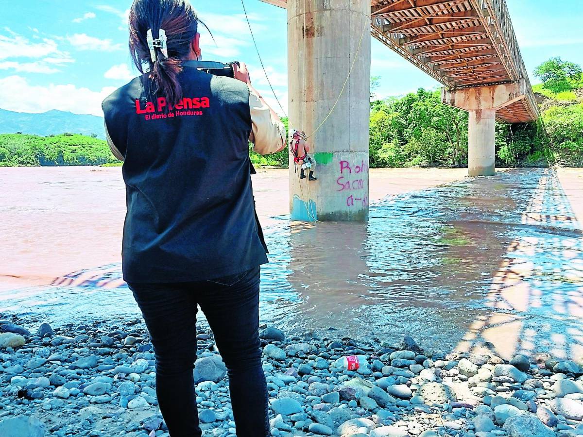 Diario LA PRENSA ha seguido de cerca el aumento del caudal del Ulúa.