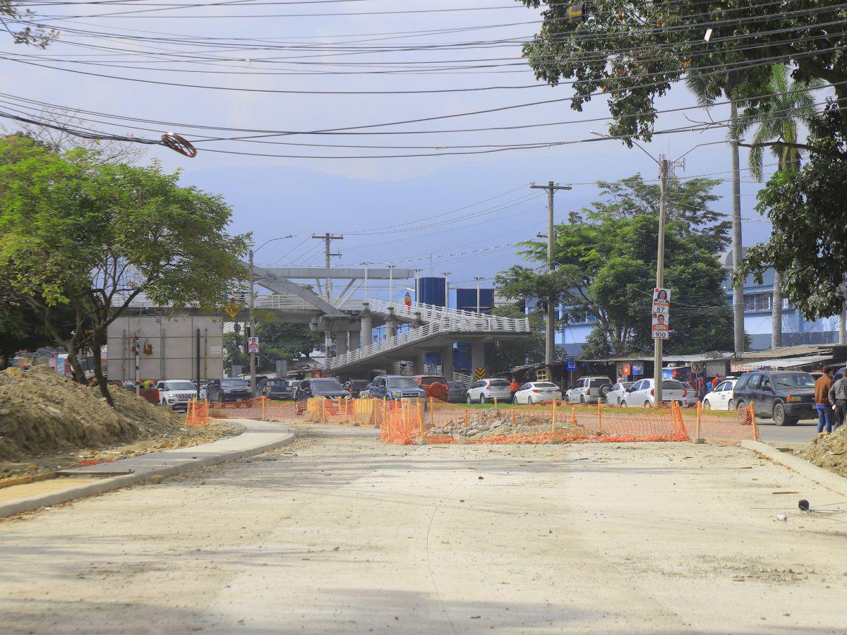 Así avanzan los trabajos en los retornos del bulevar del norte