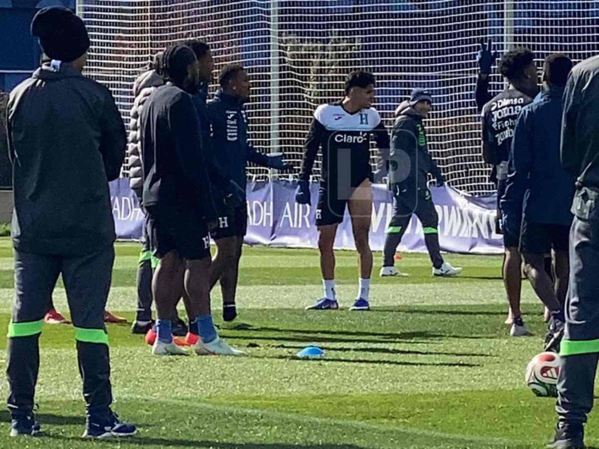 Último entreno de Honduras en sede del Atlético y nuevo look de Palma vs Perú
