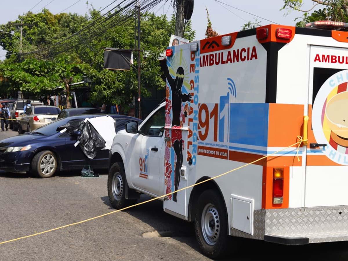 Madre e hijo son las personas acribilladas frente al JTR de San Pedro Sula