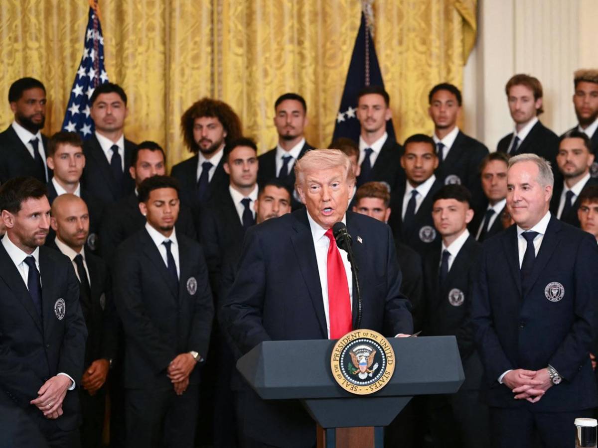 Messi visita a Trump y su reacción cuando mencionó a Cristiano: hondureño en la Casa Blanca