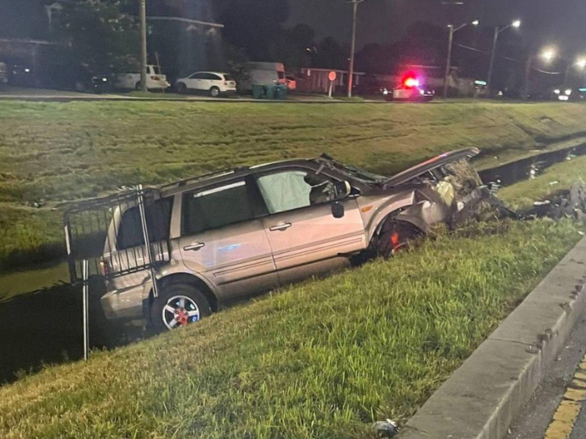 Hondureño muere en accidente durante persecución policial en Luisiana