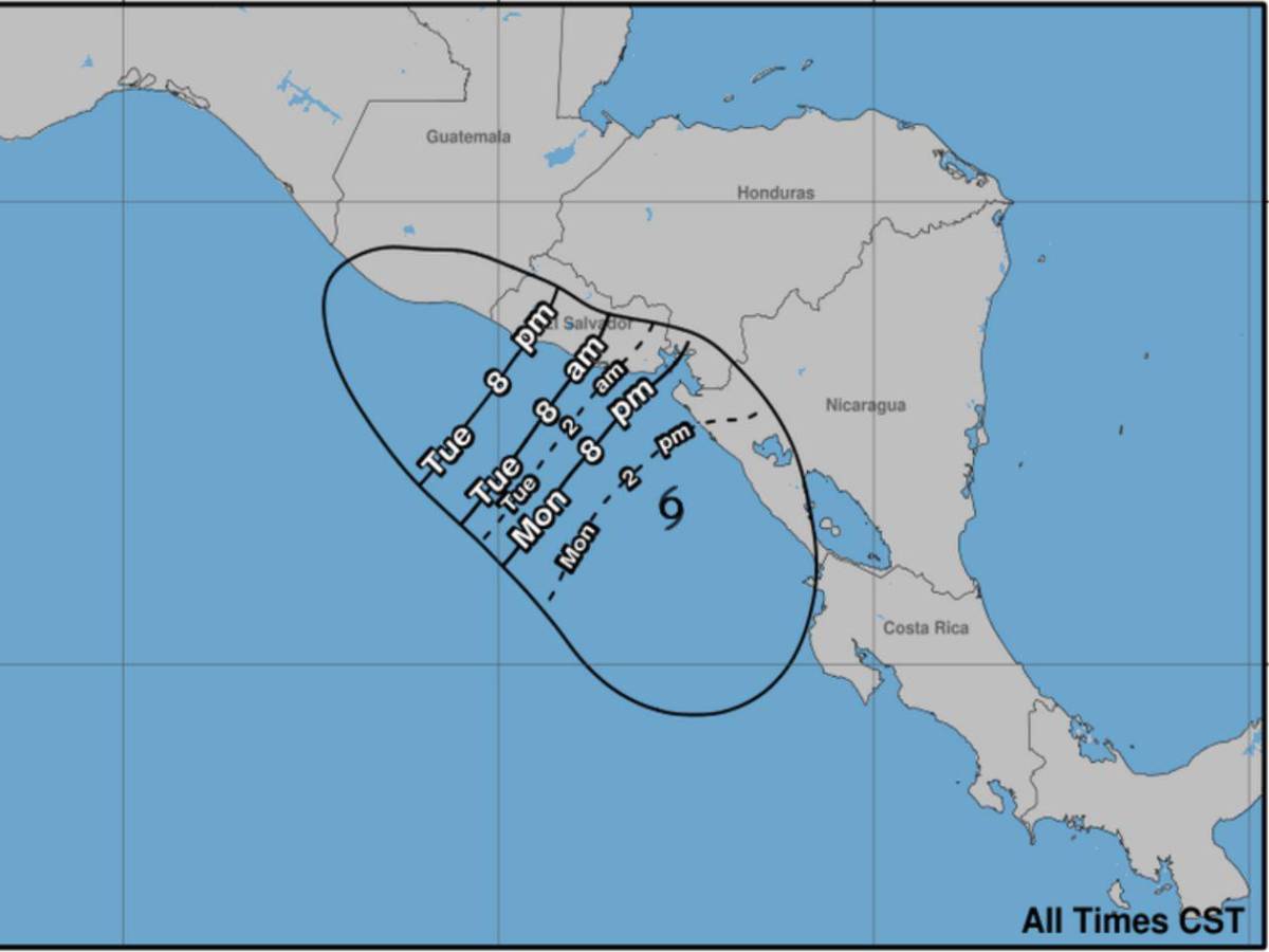 ¿Qué muestran los mapas sobre la tormenta tropical Cristina?