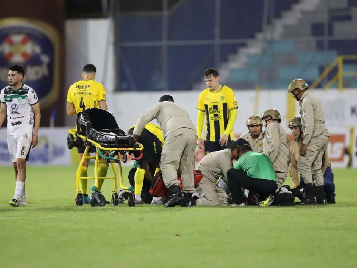 Llanto en futbolistas tras espantosa acción en Honduras: Imágenes desgarradoras