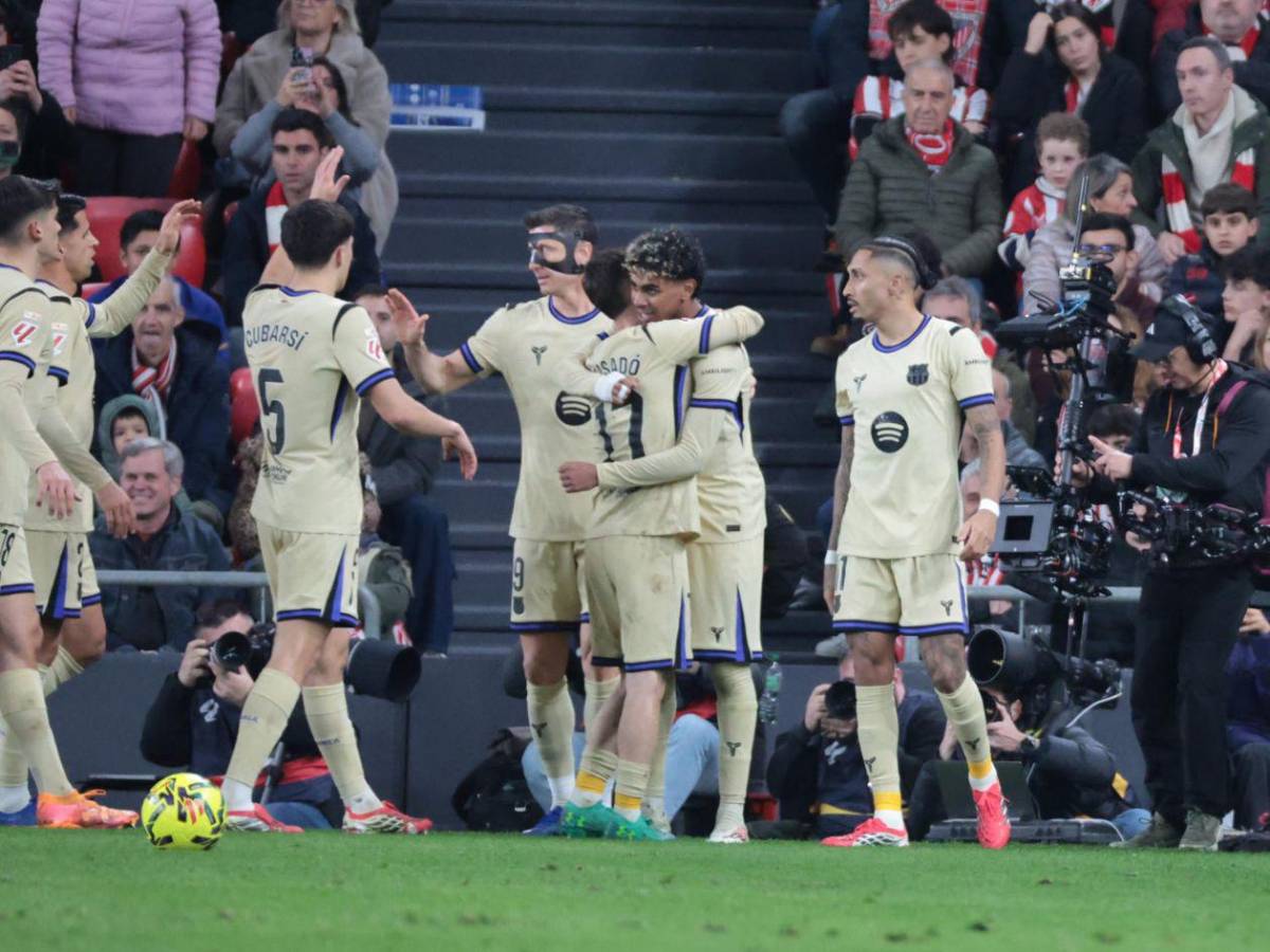 Barcelona gana con drama: golazo de Lamine, polémica arbitral y figura Joan García