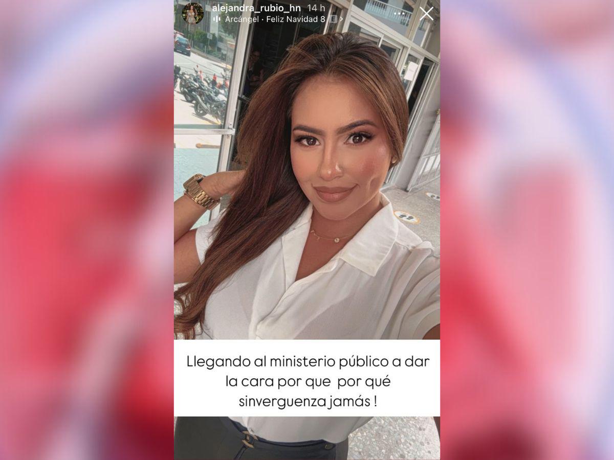 Alejandra Rubio llega al Ministerio Público tras desalojo de su casa: Sinvergüenza, jamás