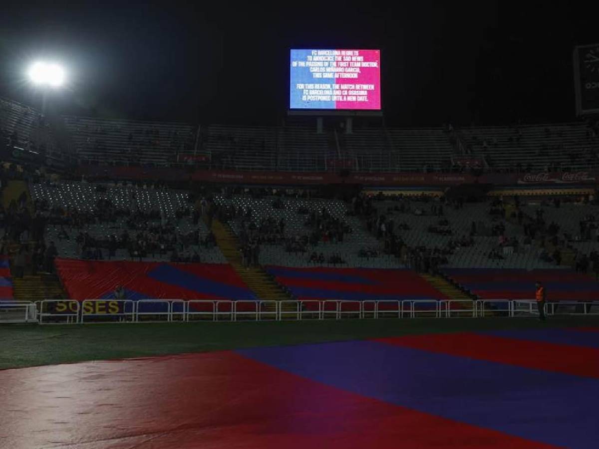 Barcelona de luto: muere miembro del staff antes de partido en LaLiga