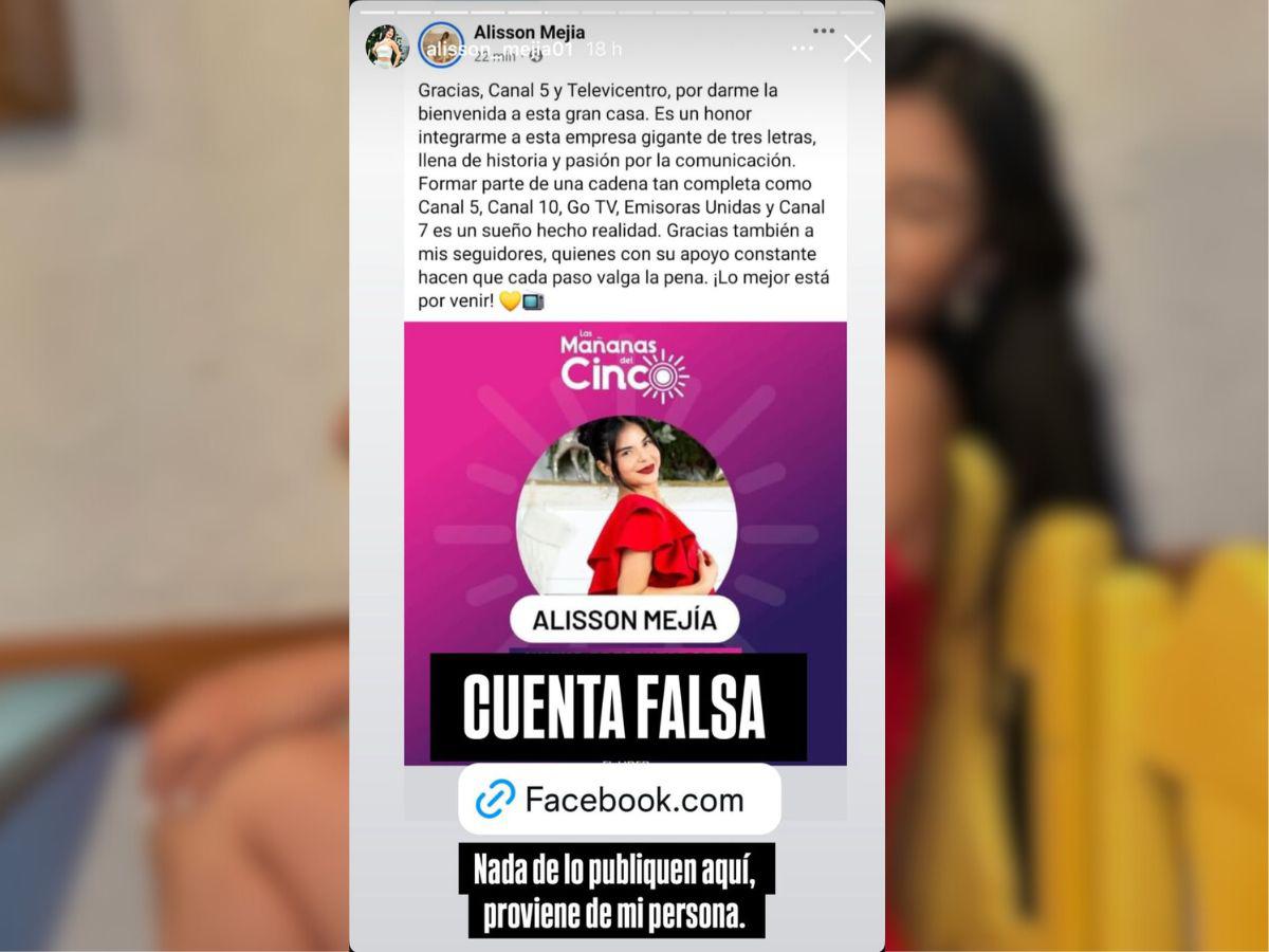 ¿Allison Mejía estrena casa televisora? Esto dijo