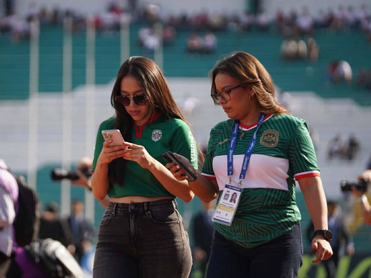 Árbitra cautiva, bellas chicas y un incidente en la final Marathón vs Olimpia