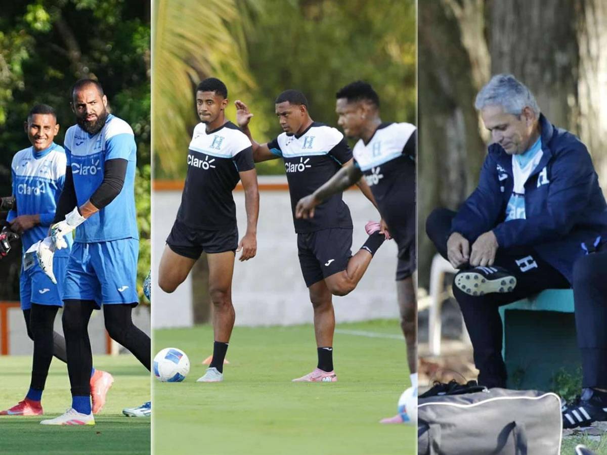 Caras nuevas en la Selección de Honduras y por qué 5 futbolistas entrenaron por separado