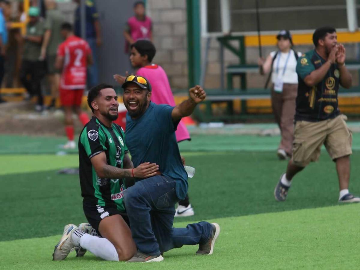 Real Sociedad llora el descenso, festejo de Juticalpa, beso a novia y hubo invasión