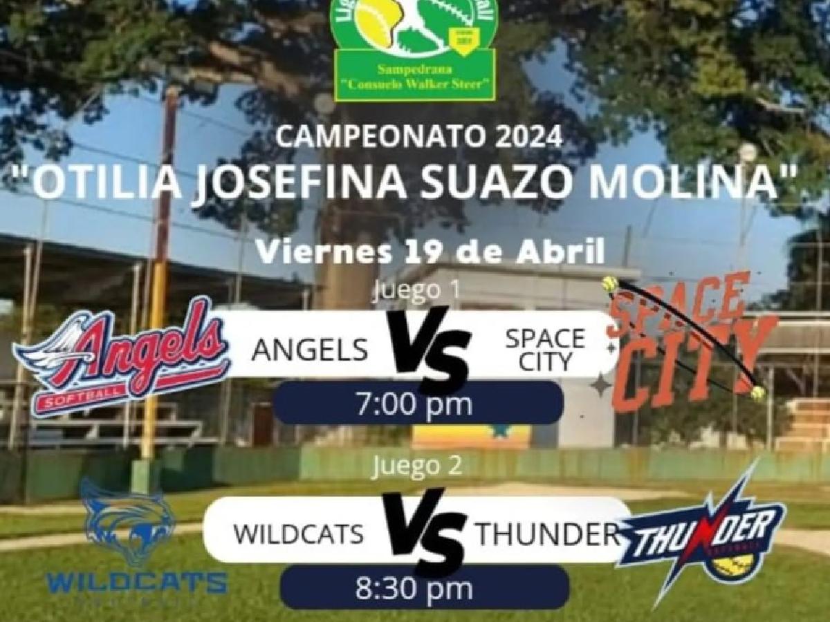 Los Angels se enfrentarán a Space City a las 7:00 p.m., seguido por el enfrentamiento entre Wildcats y Thunder a las 9:00 p.m.