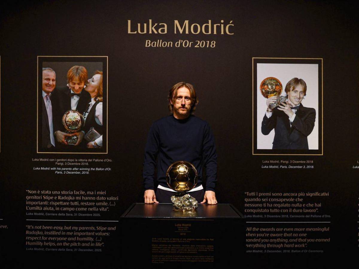 Luka Modric enfurece al Real Madrid: decidió donar su Balón de Oro a otro equipo