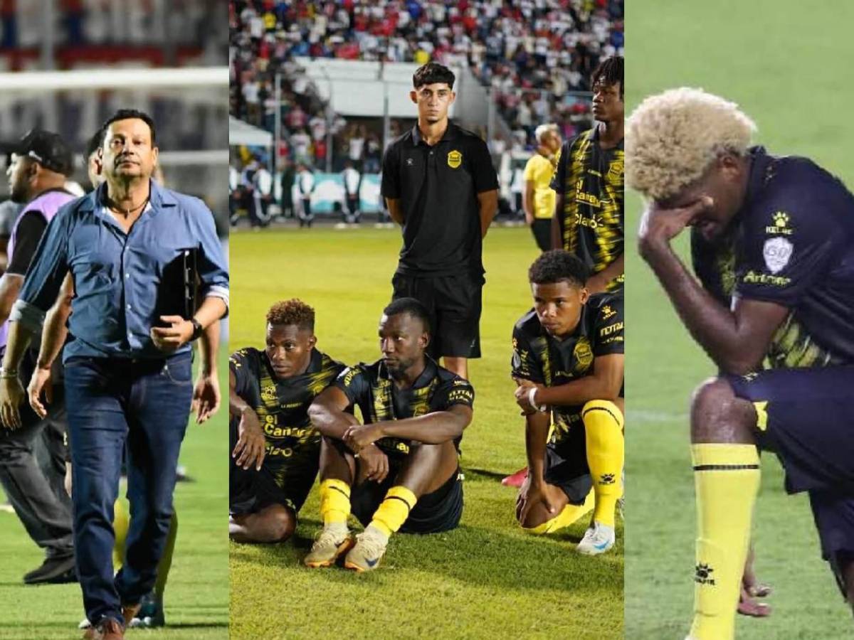 Real España hundido, decepción y así reaccionó Jeaustin tras perder la final ante Olimpia