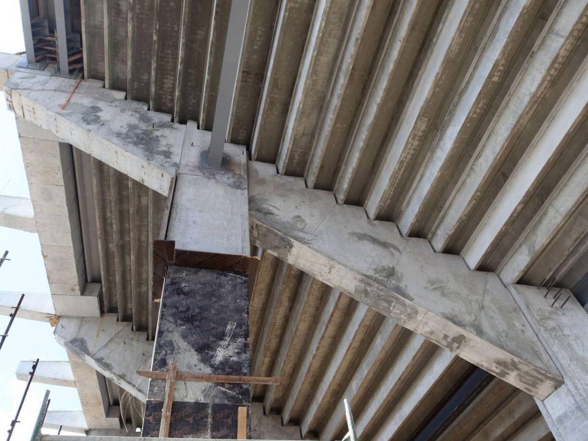 Chelato Uclés: Nueva gradería casi lista para el clásico Olimpia vs Motagua​​​​​