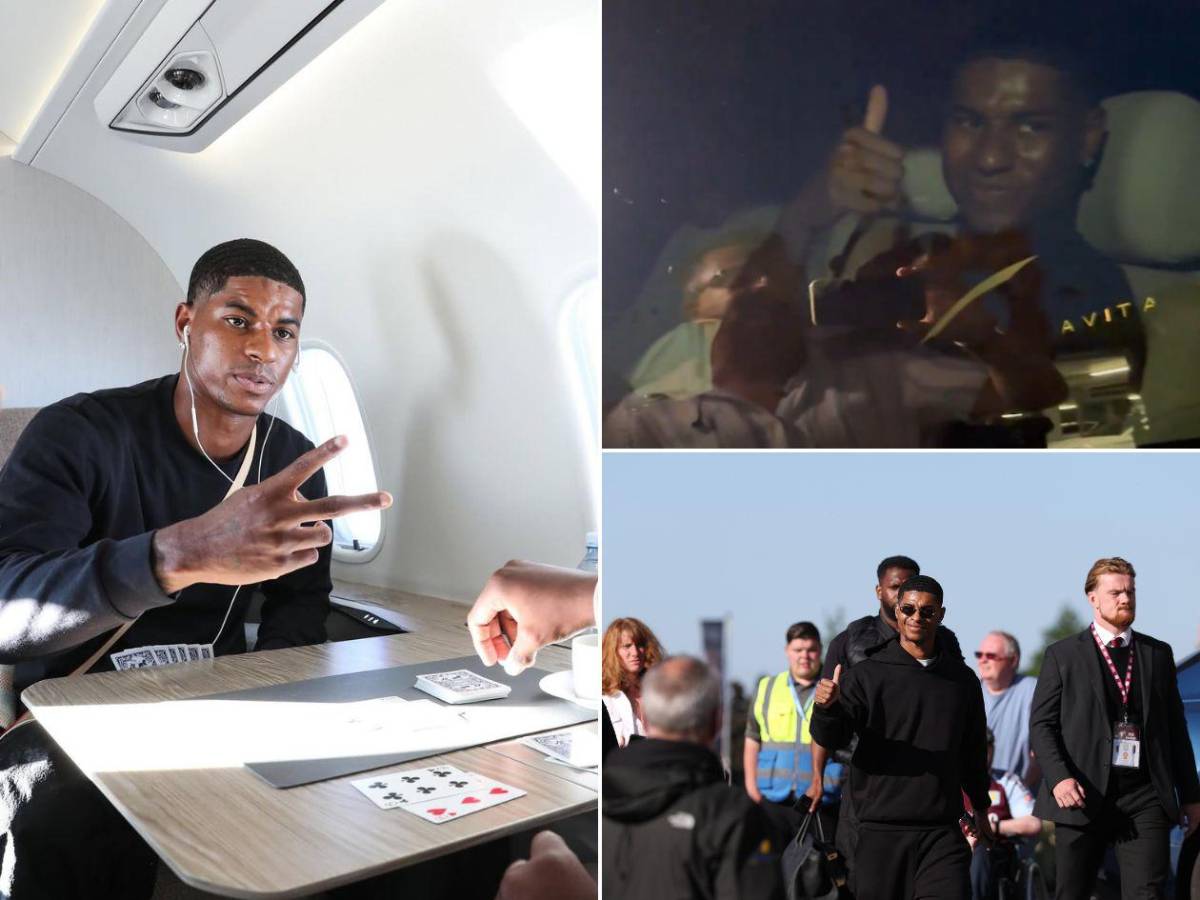 Rashford ya está en Barcelona: primeras imágenes y un mensaje oculto