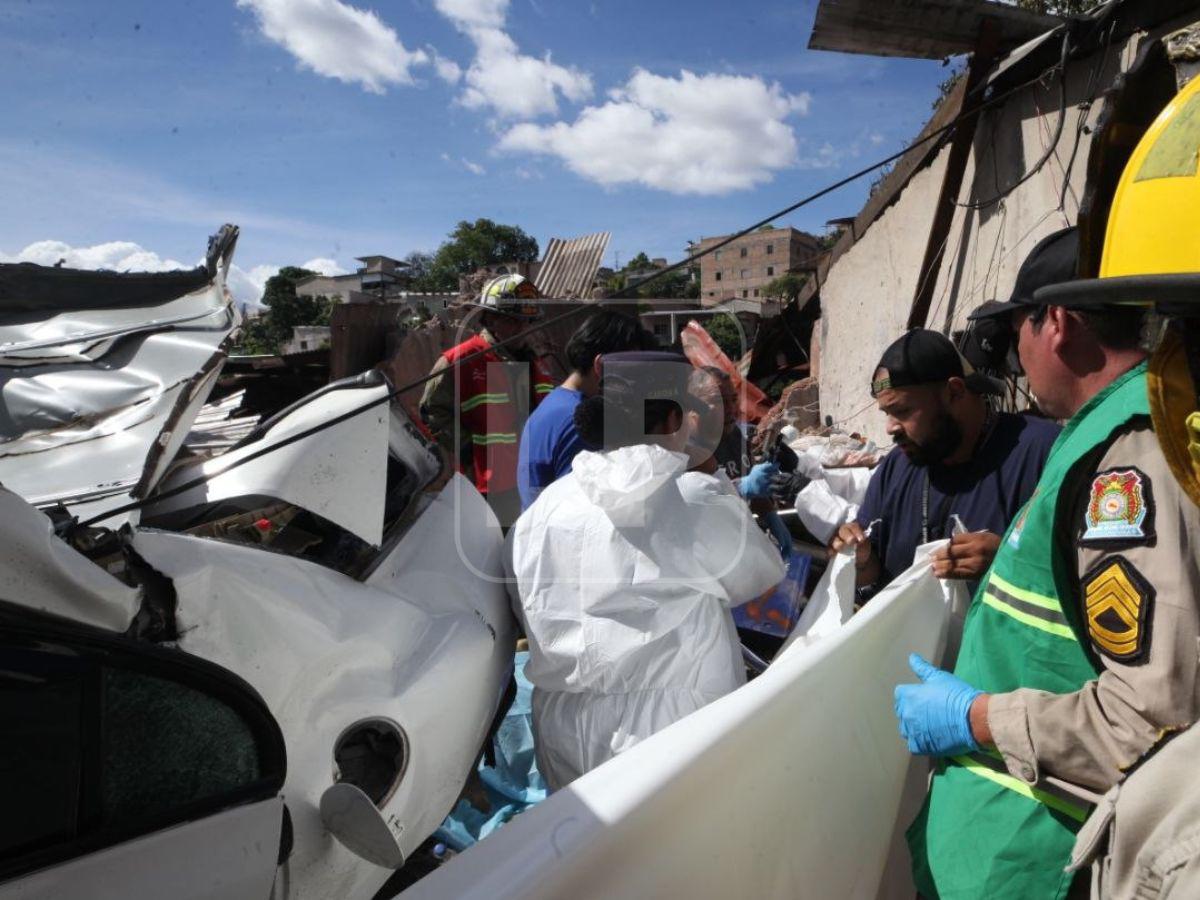 Venía tirando fuego: Aterrador relato de sobreviviente de accidente en Villa Nueva
