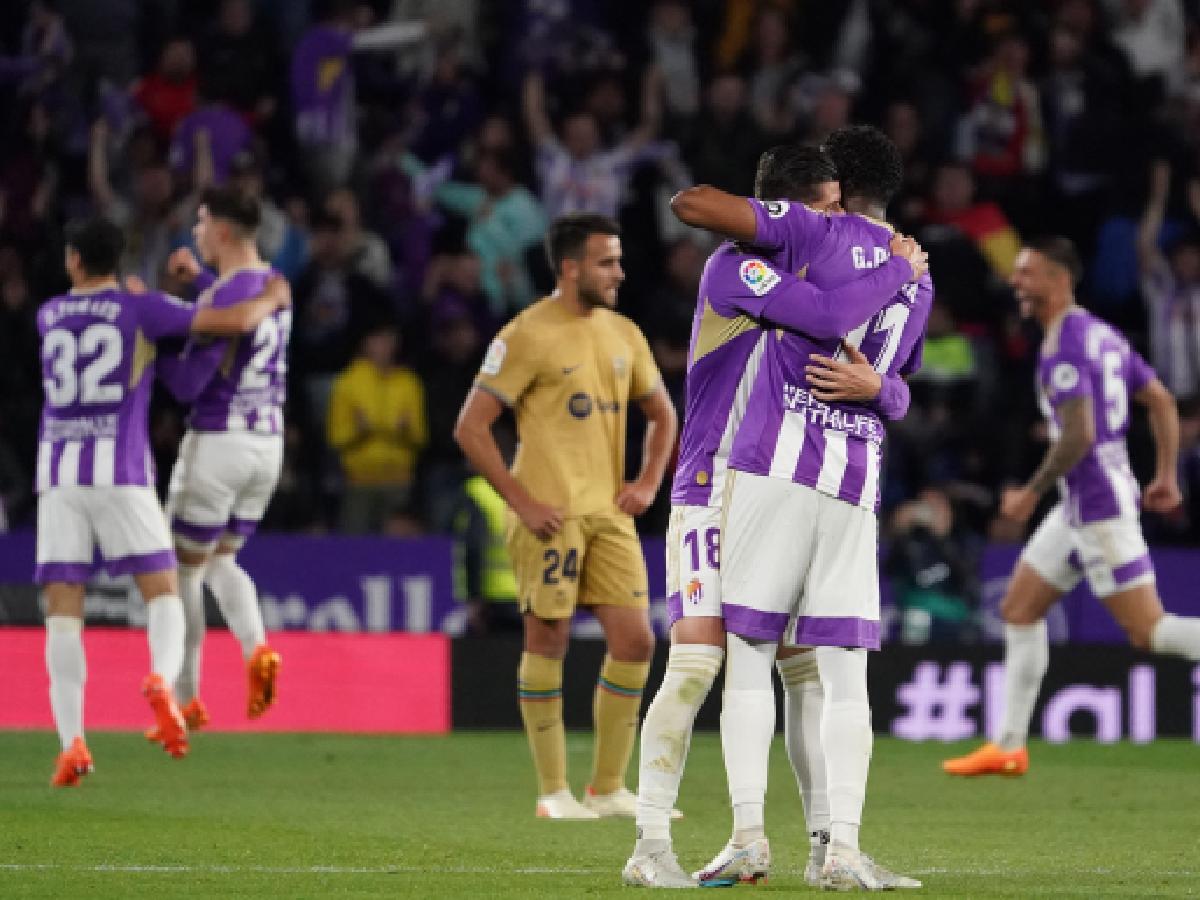 ¡Barcelona cae ante un Valladolid que sueña con la permanencia!