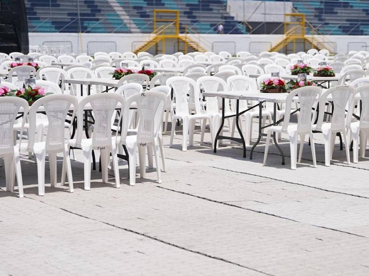 Alcaldía de San Pedro Sula daña más la cancha del estadio Morazán con concierto gratuito