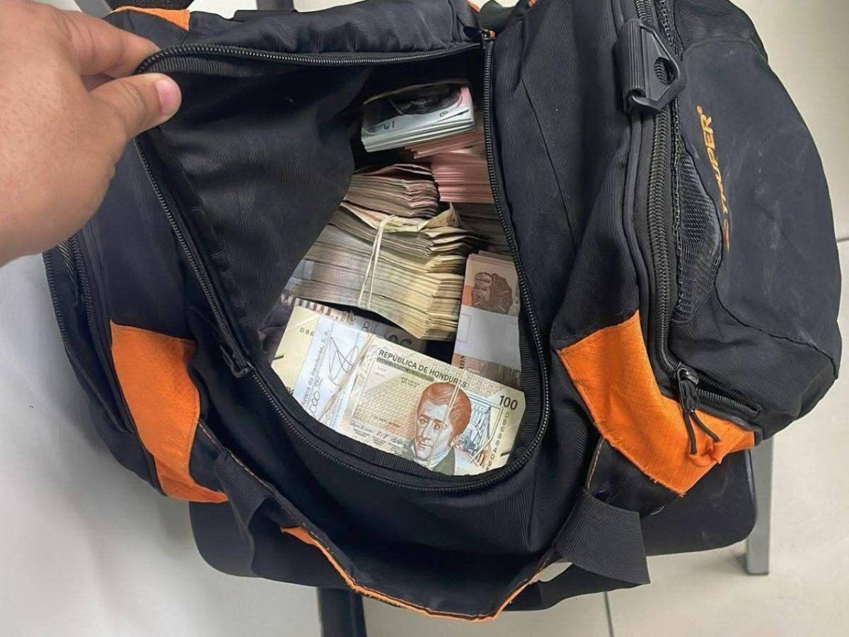 El jugoso botín con el que pretendían huir asaltantes de banco en Copán