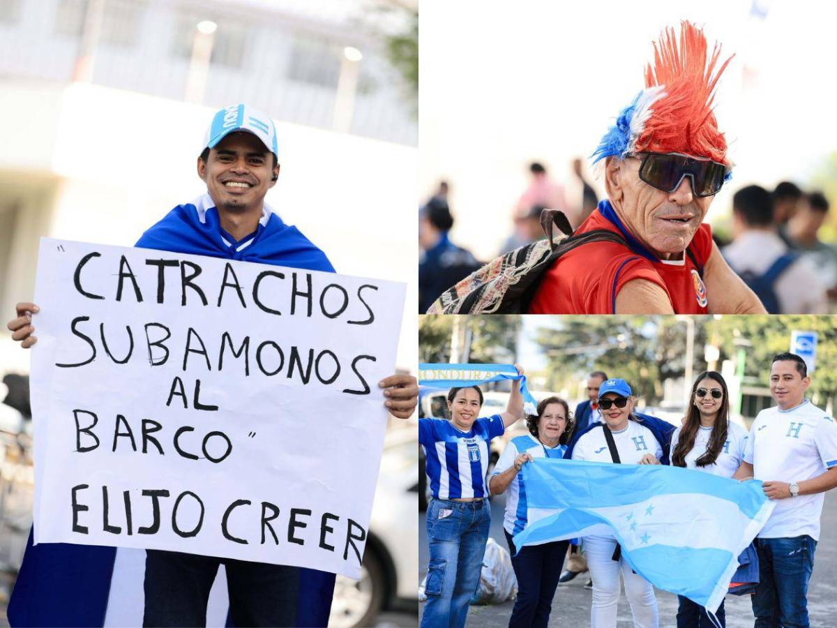 Alemán sorprendió a la H y ambientazo previo al duelo Costa Rica–Honduras