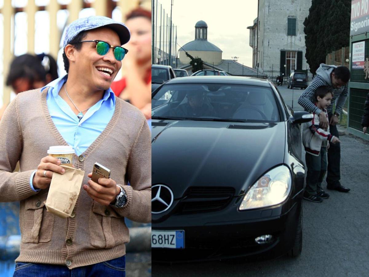 Fotos inéditas de Rambo de León y su vida de lujo en su 'prime' en Italia