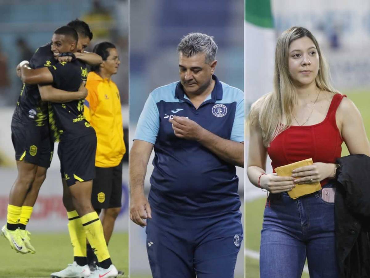 Real España celebra, sufre Motagua y la rubia que cautivó en el Morazán