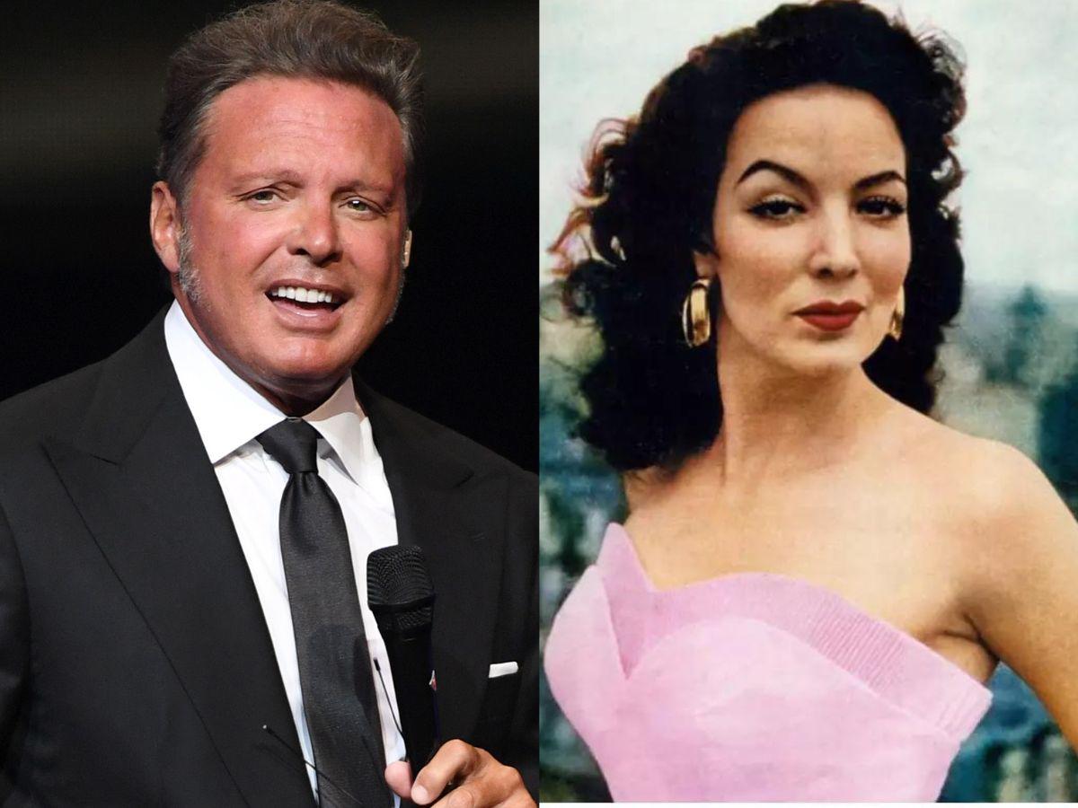 Luis Miguel presume su beso con María Félix