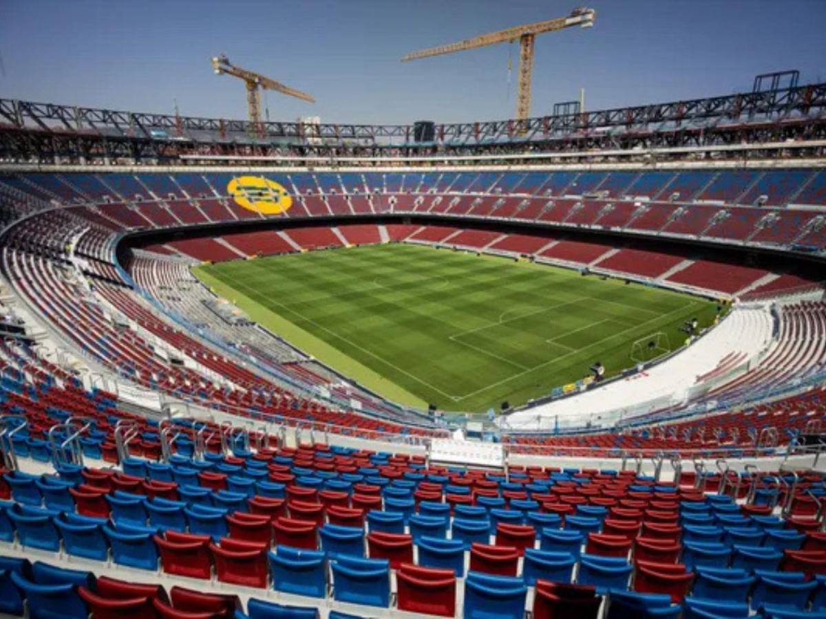 ¿Se inunda el nuevo Camp Nou? Circulan imágenes tras una fuerte tormenta