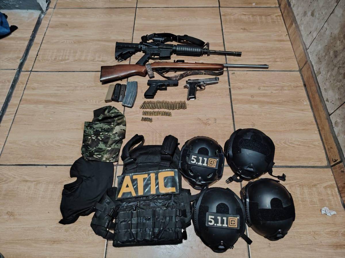 Rescatan a familia cafetalera secuestrada y capturan a 5 implicados en Chamelecón