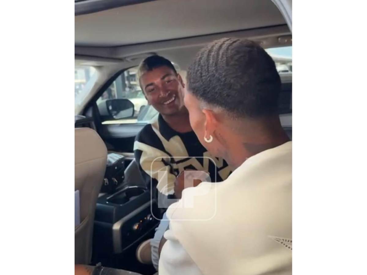 Supremo apareció y sorprendió a legionario; furor y así llegó Choco Lozano