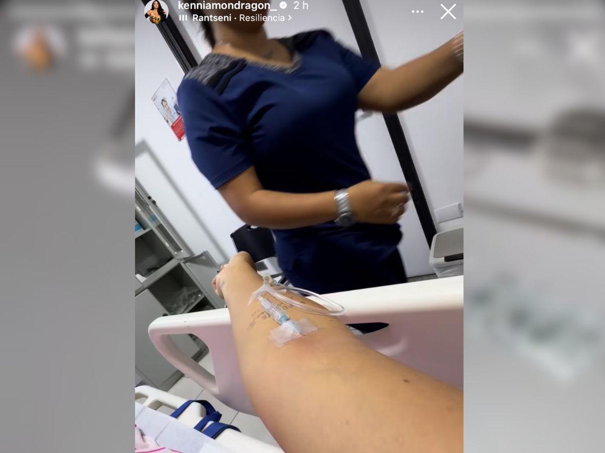 Kennia Mondragón es hospitalizada de emergencia
