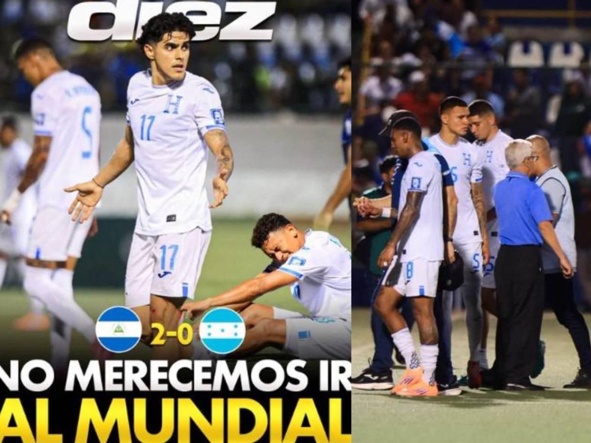 Señalan al culpable tras caída de Honduras vs Nicaragua y famosos reaccionan
