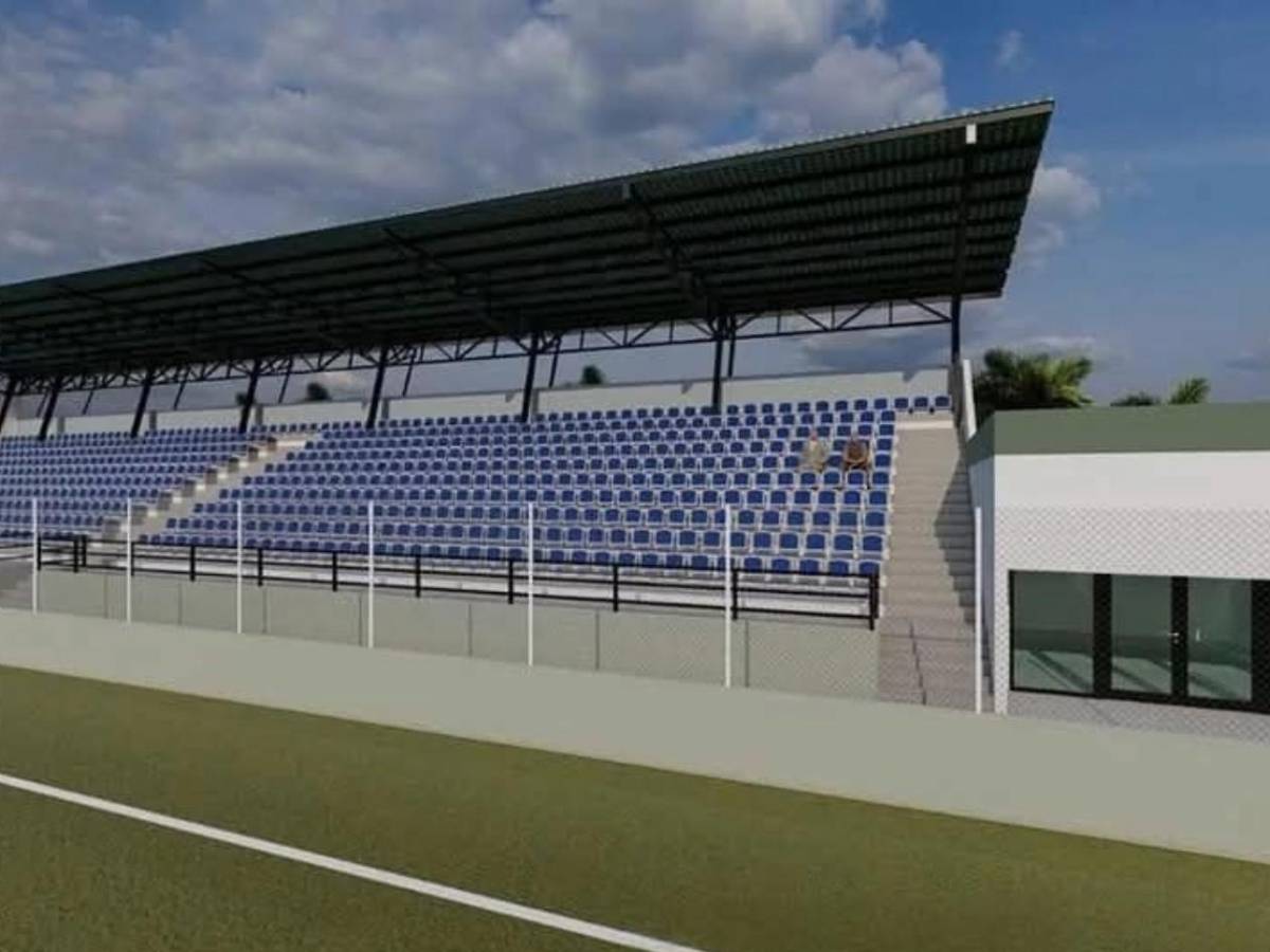 Techado y con butacas: inicia construcción de moderno estadio en Honduras