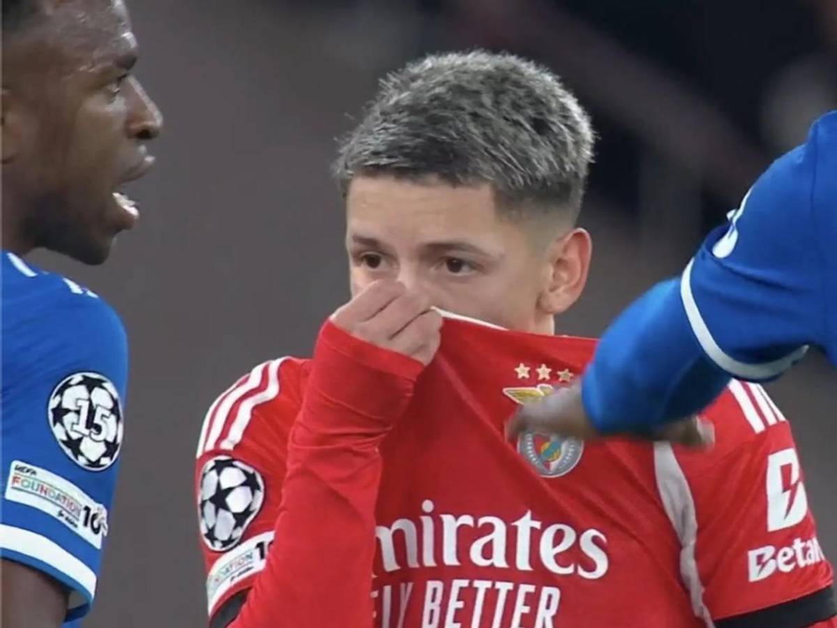 La grave sanción que puede recibir Prestianni por insultos racistas contra Vinicius