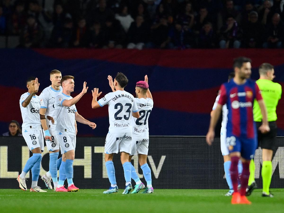 Girona liquida al Barcelona y recupera el liderato de La Liga
