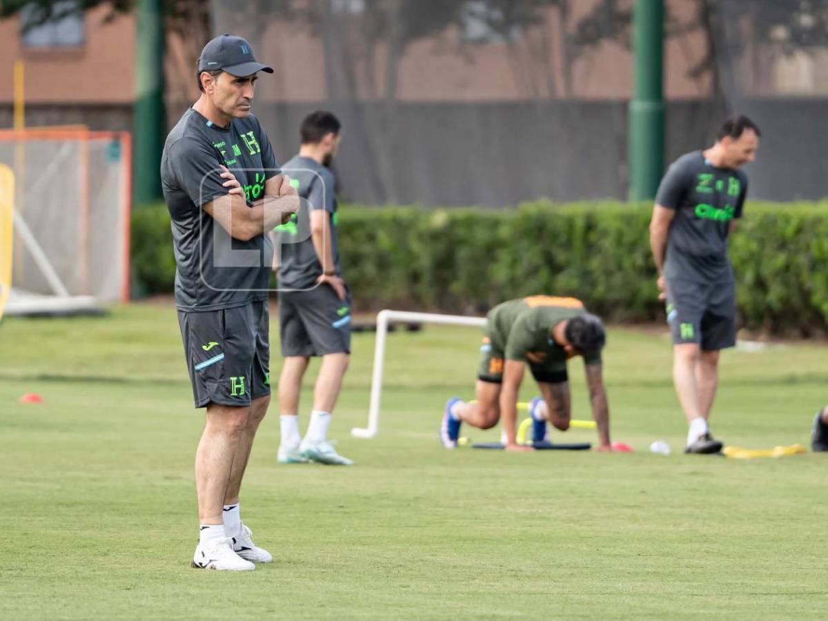 Honduras entrenó en Houston: imágenes de Keyrol, Dereck presente y las ausencias