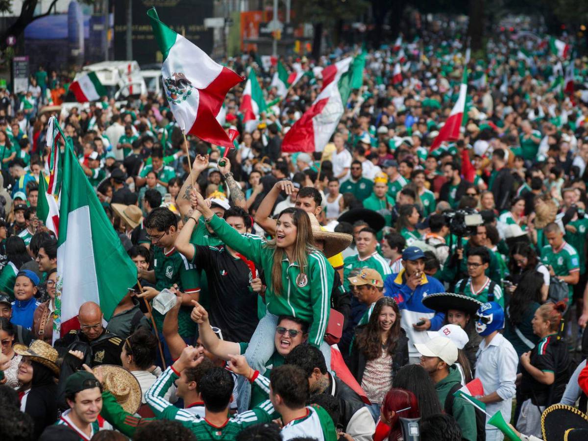 Mundial 2026: locura total en las calles de México tras la victoria ante Sudáfrica