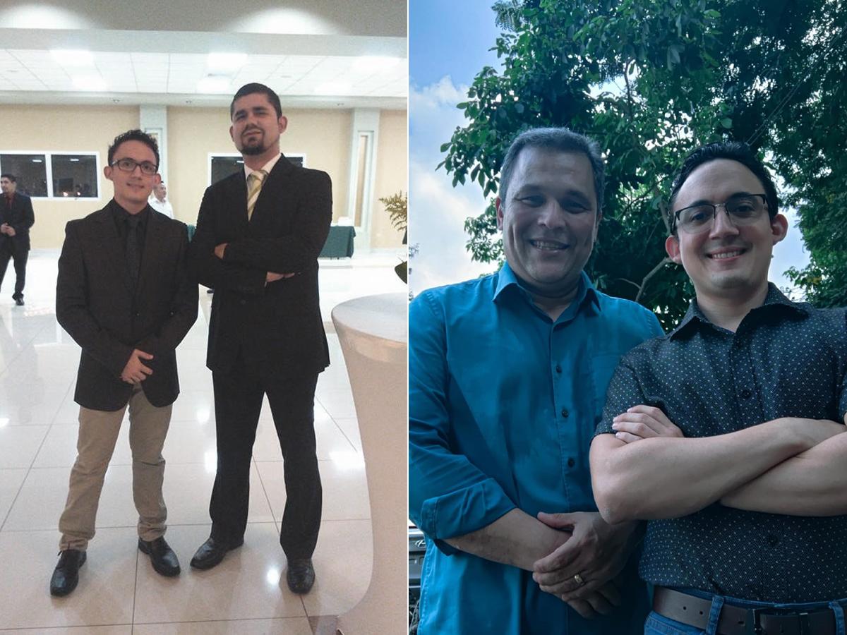 Junto a sus mentores, Gerardo Portillo y Guillermo Brand, colaboró en varios proyectos.