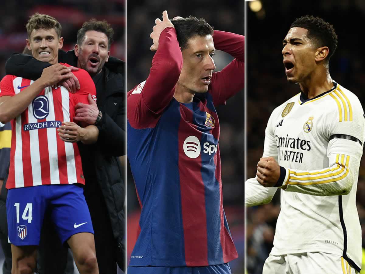 Se bajan más al Barcelona: tabla de posiciones tras triunfo del Atlético